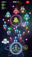 Galaxy Sky Chicken Shooting captura de pantalla 3