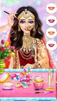 Wedding Dress Up & Makeup Game captura de pantalla 1