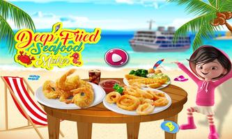 پوستر Deep Fry Beach food Carnival