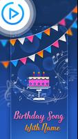 Birthday Song with name - Birthday Video Maker poster