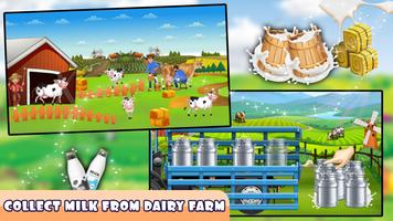 Cow Dairy Farm Milk Factory screenshot 2