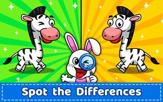 Find the Differences & Spot it Poster