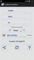 Codice fiscale italiano Pro screenshot 1