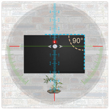 Camera Spirit level Clinometer ไอคอน