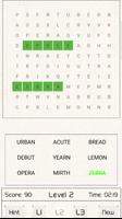 Grid Word Challenge تصوير الشاشة 2