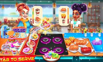 ❤️🍩 Donut Maker : Café Waitress & Restaurant Game capture d'écran 1