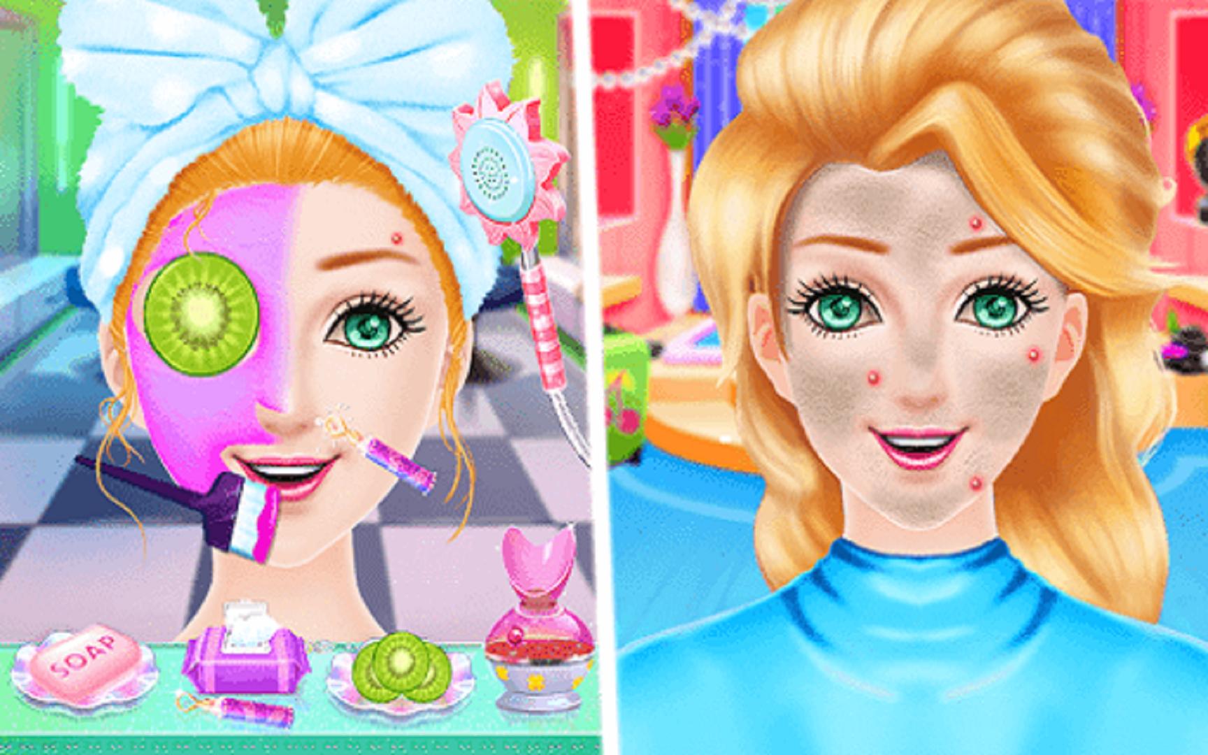Игра как сделать макияж Лучшие Игры, Такие Как Girls hairstyle salon game