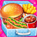 🍳🍔 Burger maker-French Fries Cooking game 2019 aplikacja