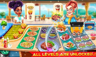 Crazy Chef pizza Maker- Hot Dog Maker Cooking Game capture d'écran 1