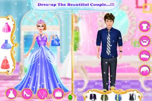 Stylist Girl Wedding Proposal-Doll Makeup Game screenshot 1