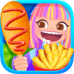 Carnival Street Food - Corn Dog & French Fries