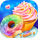 Glitter Desserts - Glitter Cupcake & Glitter Donut APK