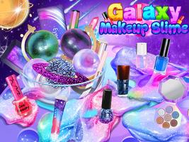 Glitter Galaxy Makeup Slime - Slime Simulator Affiche
