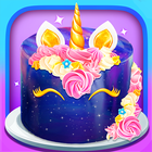 Galaxy Unicorn Cake Zeichen