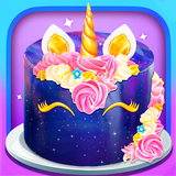 Galaxy Unicorn Cake 아이콘