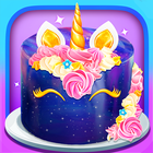 Galaxy Unicorn Cake icône