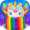 Rainbow Unicorn Cake