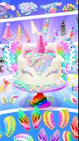 Rainbow Unicorn Cake captura de pantalla 2