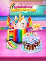 Rainbow Unicorn Cake captura de pantalla 3