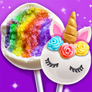 Unicorn Cake Pop Sweet Dessert aplikacja