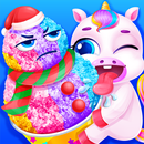 Unicorn Snow Cone - Rainbow Princess APK