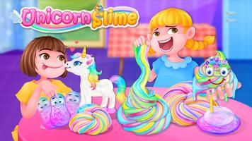 Unicorn Slime الملصق