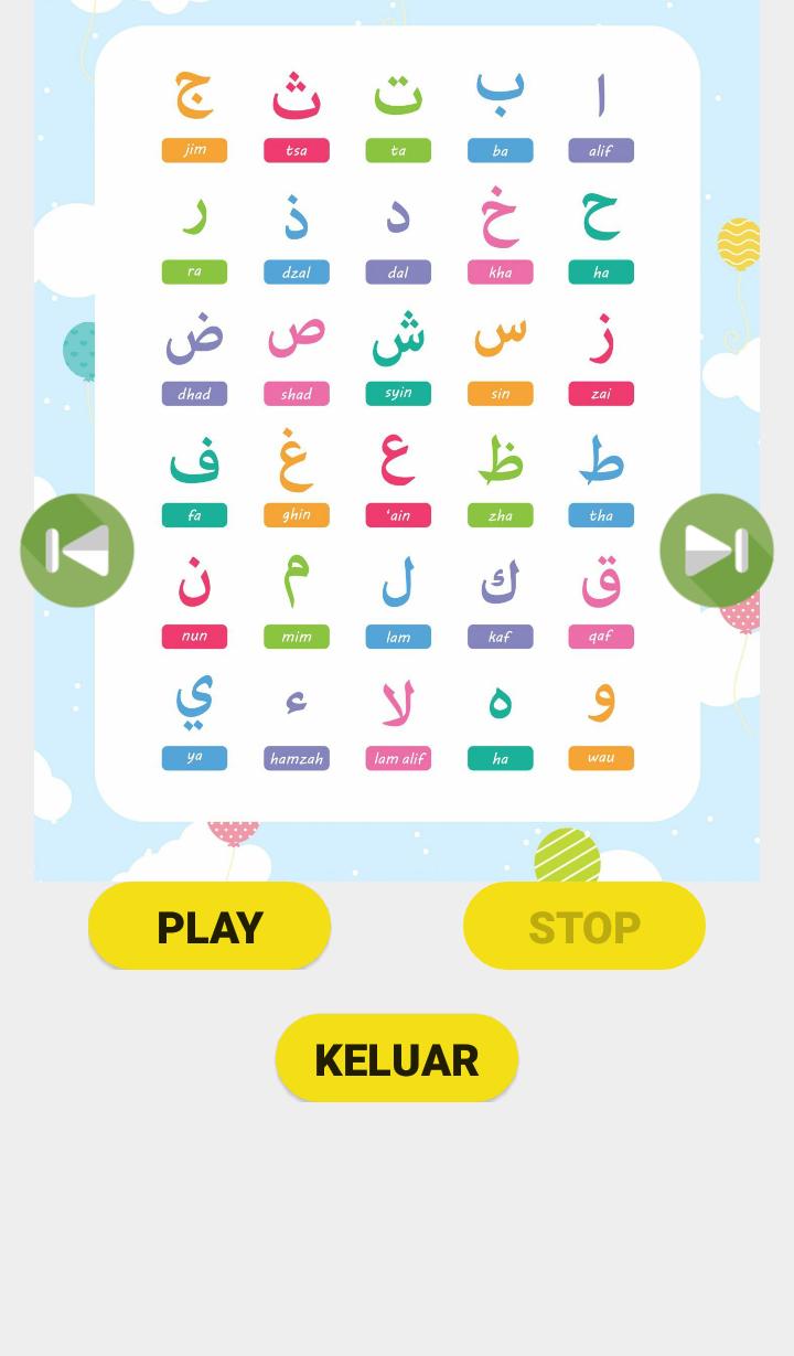 Belajar Huruf Hijaiyah dan Angka for Android - APK Download