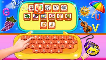 Alphabet Laptop - Educational اسکرین شاٹ 1