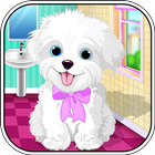 Puppy Pet Care - puppy game ícone