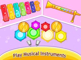 Kids Music piano - games اسکرین شاٹ 1