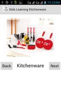 Kids Learning Kitchenware poster