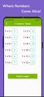 Addition Tables ảnh chụp màn hình 2