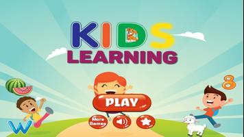 Numbers for Kids and ABC for Kids پوسٹر