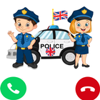 polic kids -  Fake call أيقونة