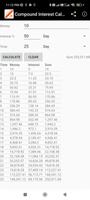 2 Schermata Compound Interest Calculator