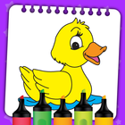 Baby Coloring Games for Kids أيقونة