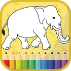 Coloring book for kids biểu tượng