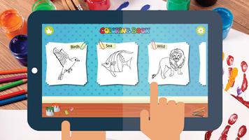 Coloring book for kids постер