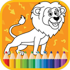 Animal Coloring Book for kids আইকন