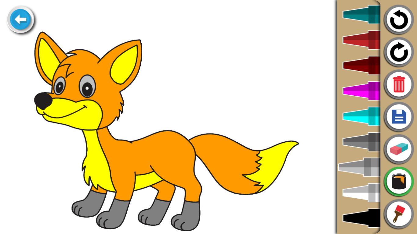 Download Kids Coloring Book Cute Animals Coloring Pages For Android Apk Download