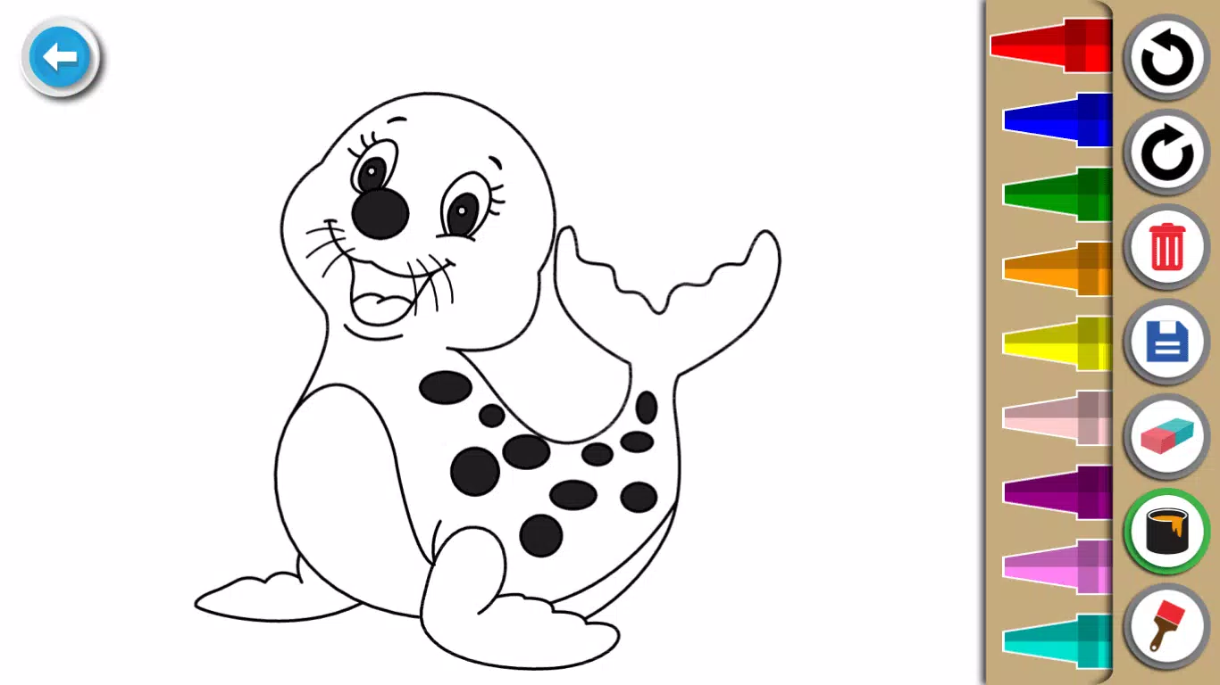 Kids Coloring Book  Cute Animals Coloring Pages für Android   APK ...