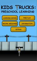 Kids Trucks: Preschool Games โปสเตอร์