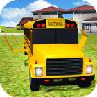 Flying School Bus simulator آئیکن