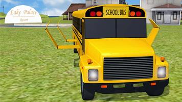 Voler School Bus Affiche