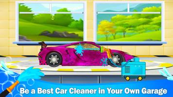 बच्चों की कार वॉश गैराज: बच्चों के लिए सफाई के खेल स्क्रीनशॉट 3