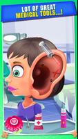 عيادة طبيب الأذن - لعبة المستشفى تصوير الشاشة 3
