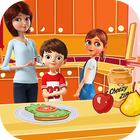 آیکون‌ Virtual Mother - Happy Family Life Simulator Game