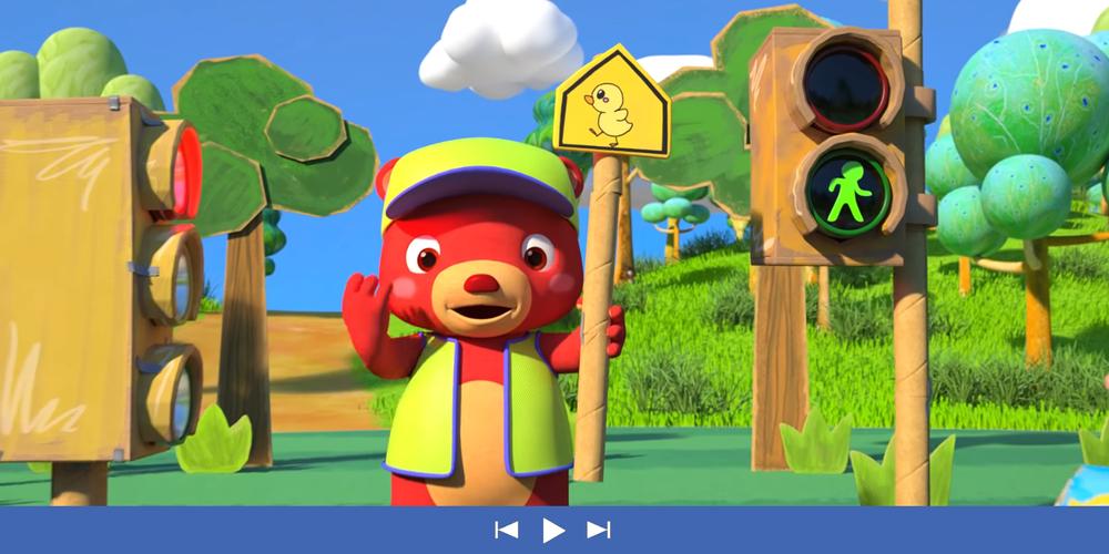 Kids Song Traffic Safety Song Children Movies Free For Android