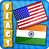 World's National Flags Quiz icône
