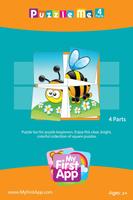 Square Puzzles 1 الملصق